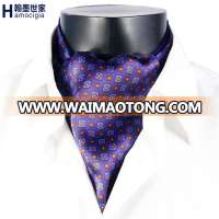 Custom Request High Quanlity Mens Silk Cravat Men 100% Silk scarf