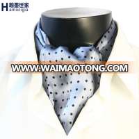 Custom Request High Quanlity Mens Silk Cravat Men 100% Silk scarf